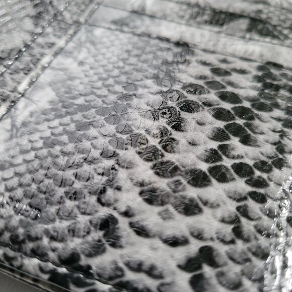 Unlisted by Kenneth Cole Vegan Snakeskin Wallet - Picture 6 of 7